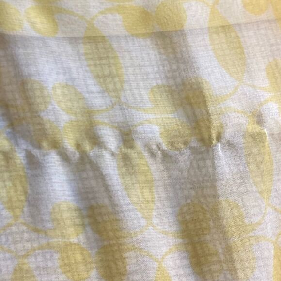 ❤️Charming Charlie Yellow/Brown Paisley Scarf - Picture 3 of 8